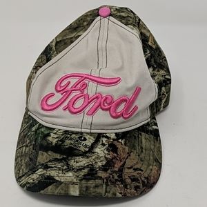 Ford Camo Pink Embroidered Hat